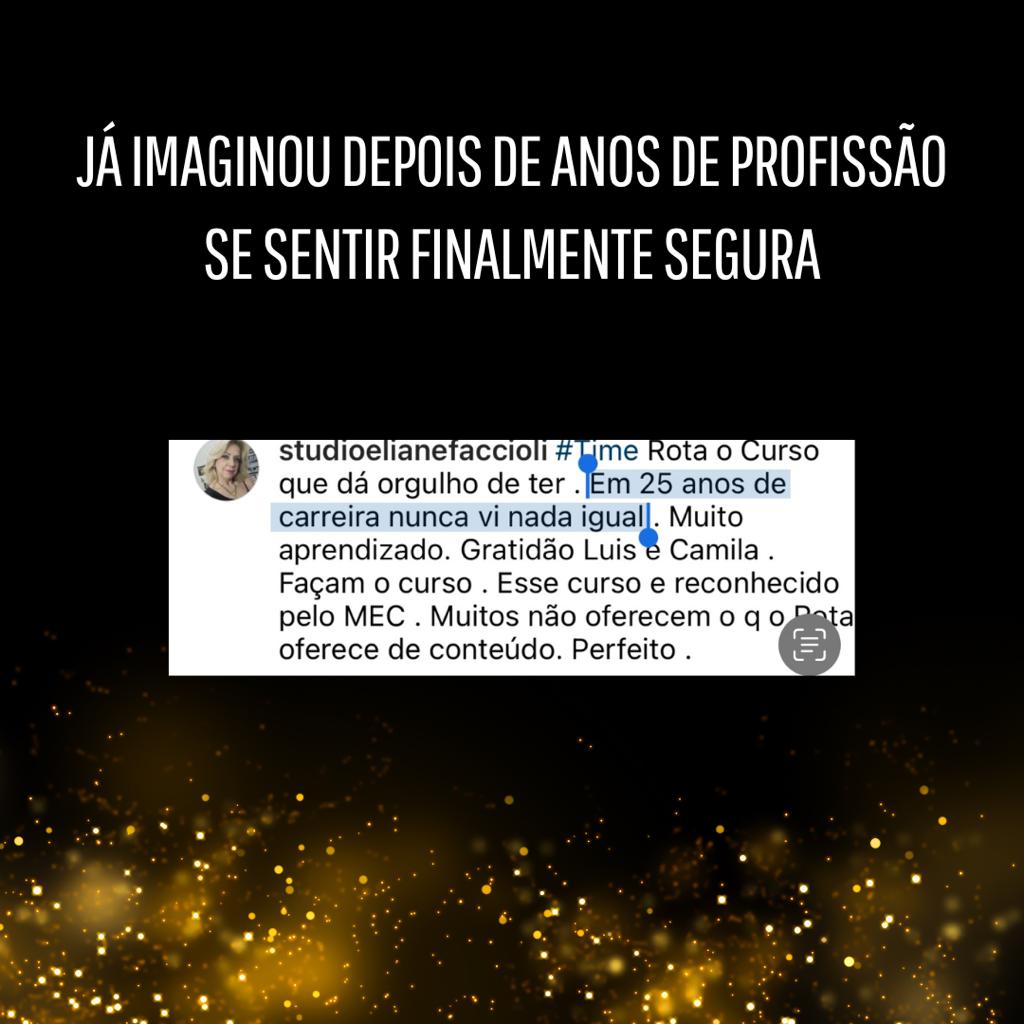 Depoimento de studioelianefaccioli: em 25 anos de carreira nunca viu nada igual